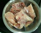 Foto langkah ke 1 dari resep Sup Ayam dan Jamur Bumbu Jahe.