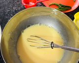 A picture of step 1 of Eggless Cassata (Ice cream Cake).