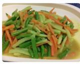 Foto langkah ke 5 dari resep Acar kuning buncis,wortel,timun.