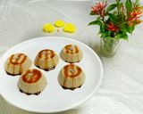 A picture of step 12 of Agar Agar dates pudding.