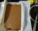A picture of step 4 of No bake chocolate peanut butter bar.