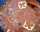 Szarvaspörkölt recept fázis 4 fotója
