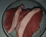 Foto del paso 1 de la receta: Pierna de res en salsa bechamel