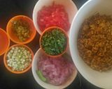 A picture of step 1 of Chatpata Chana jor garam.