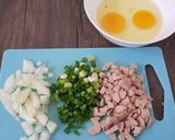 Foto langkah ke 1 dari resep Roti John Kreasi Roti Tawar (recook).