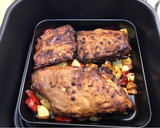 Foto del paso 4 de la receta: Costillas adobadas en Airfryer Cosori