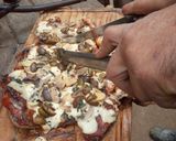 Foto del paso 3 de la receta: Malaya a la pizza con puré