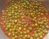 A picture of step 6 of Green Peas Ghugni with Paratha.