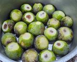 Une image de l'étape 1 de Confiture de figues vertes.