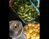 आलू धनिया (aloo dhaniya recipe in Hindi) रेसिपी चरण 1 फोटो