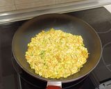 Foto del paso 3 de la receta: Tortilla de tofu con zanahoria y espárragos
