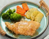 Foto langkah ke 7 dari resep Crispy Chicken Steak.