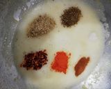 A picture of step 1 of Dahi channa chat.