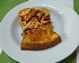 รูปขั้นตอนการทำที่ 5 ของ French toast คลีนๆ ทำง่าย