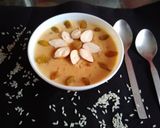 A picture of step 8 of Caramelized rice kheer.