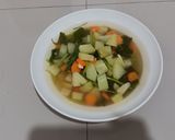 Foto langkah ke 5 dari resep Sayur Bening Bayam dan Labu.