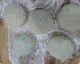 Hình bước làm 4 của món Bánh dẻo nhân đậu xanh lá dứa
