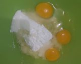 Foto langkah ke 2 dari resep Fudgy Brownies Sekat 3 telur.