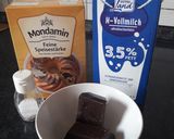 Csoki puding (nem porból) recept fázis 1 fotója
