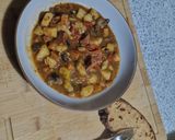 Pas rețetă Mushroom stew with potatoes, vegetables and sausages 1 fotografie
