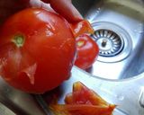 Foto del paso 5 de la receta Ensalada de puerros y tomates