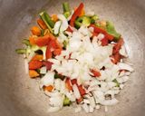 A picture of step 3 of Bacalao Guisado.