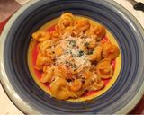 Une image de l'étape 11 de Pasta al pomodoro 🇮🇹 pâtes à la sauce tomate fraîche.