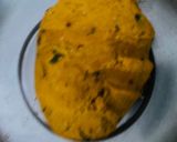 A picture of step 3 of Thepla.