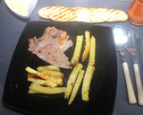 Foto del paso 6 de la receta: Entrecot con piña y pan tostado