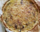 Une image de l'étape 7 de Tarte poireaux / pomme de terre / sésame torréfié.