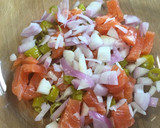 Foto del paso 1 de la receta: Ensalada templada con patatas a la hierbabuena