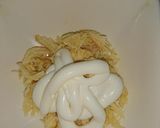 A picture of step 2 of Sandwich at any time...new style you will love to eat.
