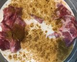 A picture of step 1 of California Farm Lamb Biryani.