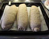 Foto del paso 5 de la receta: Milas, berenjenas horneadas y cocoritas, con panes Grosssos de aquellos