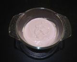 A picture of step 4 of Rose bhapa sandesh.