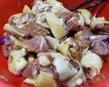Hình bước làm 1 của món Lẩu Dê