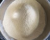 A picture of step 1 of Motichur laddu.