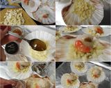 A picture of step 4 of Scallops with Manchego Cheese and Lemon, Olive Oil & Truffle Gelée.