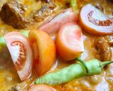 Gambar langkah 11 resipi Kari Ayam Keropeh.
