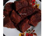Foto langkah ke 6 dari resep Bolu Karamel / Cake Sarang Semut no mixer.