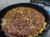 Tortilla de manzana saludable