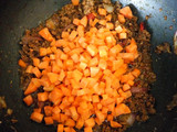 Minced meat pasta