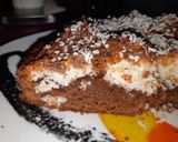 Une image de l'étape 4 de Gâteau au chocolat au lait et noix de coco.