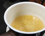 A picture of step 1 of Green Tea Mousse.