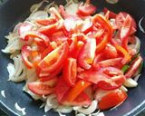 A picture of step 2 of Rajma curry.