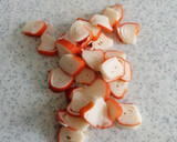 Foto del paso 5 de la receta: Tosta de boniato con ensalada de gambas