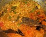 A picture of step 8 of Sago Veg Khichdi.
