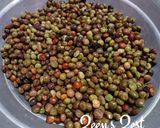 A picture of step 1 of Oven Roasted Fresh Pigeon Peas.