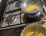 A picture of step 3 of Bread Pakoda.