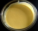 A picture of step 2 of Kesar pista Baked Sandesh.